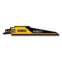 Dewalt Dwar656Ct-1 Elite Series™ Demolition Reciprocating Saw Blade, 6 In, 6 Tpi, Carbide Tipped