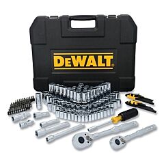 Dewalt Dwmt45404 Toughseries™ Mechanics Tool Set, 182 Pc, 3/8 In And 1/2 In Drive