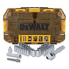 Dewalt Dwmt45412 Toughseries™ Tough Box Mechanics Tool Set, 30 Pc, 3/8 In Drive
