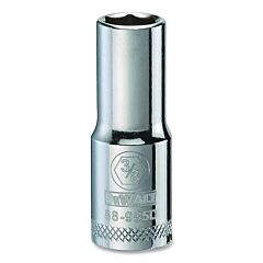 Dewalt Dwmt88985Osp Socket, 3/8 In Drive, 3/8 In Opening, 6-Point, Deep