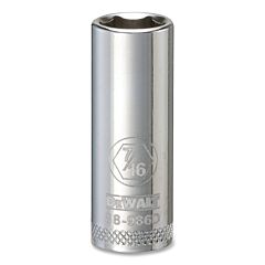 Dewalt Dwmt88986Osp Socket, 3/8 In Drive, 7/16 In Opening, 6-Point, Deep