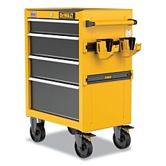 Dewalt Dwst27042 Metal Storage Solution Rolling Tool Cabinet, 26 In W, 4 Drawers