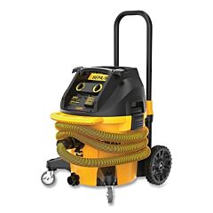 Dewalt Dwv015 Dust Extractor, 10 Gal, Corded, Includes Anti-Static Hose/Hepa Filters/Fleece Bag/Air Lock® Adapter