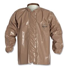 Dupont C3670T-Lg Tychem® 5000 Jacket, Large, Tan