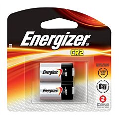 Energizer El1Cr2Bp2 Photo Lithium Cr2 Battery, 2/Pkg