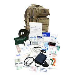 First Aid Only Fa138T-Adv Tactical Trauma Kit Tan - Advanced