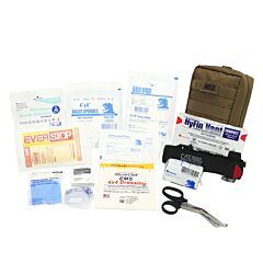 Elite First Aid Fa142T-Pro Tactical Individual First Aid Kit (Ifak), Tan, Pro