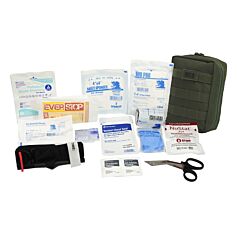 Elite First Aid Fa142Od-Adv Tactical Individual First Aid Kit (Ifak), Olive Drab, Advanced