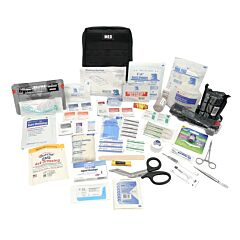 Elite First Aid Fa185B-Pro General Purpose Individual First Aid Kit (Ifak), Black, Pro