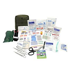 Elite First Aid Fa185Od-Adv General Purpose Individual First Aid Kit (Ifak), Olive Drab, Advanced