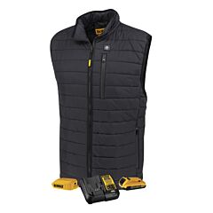 Radians Dchv095Bd1-Xl Dchv095B Men'S Heated Puffer Vest Kit, Black, Size X-Large