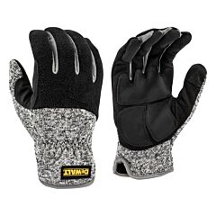 Dewalt Dpg751L Fleece Slip-On Cold Weather Gloves, Size Large