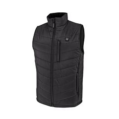 Radians Rhg-V200B-L Men'S Heated Puffer Vest Kit With Battery, Black, Size Large