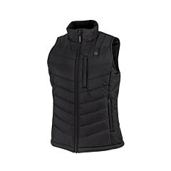 Radians Rhg-V201B-L Women'S Heated Puffer Vest Kit With Battery, Black, Size Large