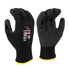 Radians Rwg803L Cut Level A3 Foam Pvc Palm Coated Gloves, Size Large