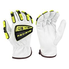 Radians Rwg86Xxl Kamori® Goatskin Shell Gloves With Hppe Lining And Tpr, Size 2X-Large