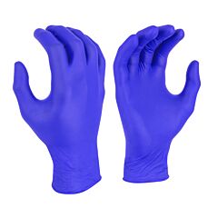 Radians Rwg9414Xl 4 Mil Blue Nitrile Disposable Examination Gloves, Size X-Large