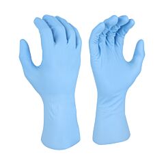 Radians Rwg9418Xl 8 Mil Blue Nitrile Disposable Examination Gloves, Size X-Large