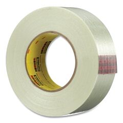 3M 051115-71964 Scotch® High Strength Filament Tapes 890Rct, 546.8 Yd L, 1.88 In W, Transparent