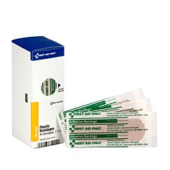 First Aid Only Fae-3100 Sc Refill 1" X 3" Plastic Bandages, 40/Box