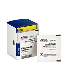First Aid Only Fae-4002 Sc Refill Bzk Antiseptic Wipes, 10/Box