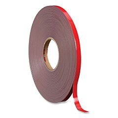 3M 021200-56314 Vhb Tape, 4646, 1 In W, 36 Yd L, 25 Mil Thick, Dark Gray