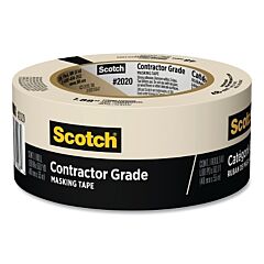3M 021200-71108 Contractor Grade Masking Tape, 2020-48Mp, 1.88 In W X 60.1 Yd L