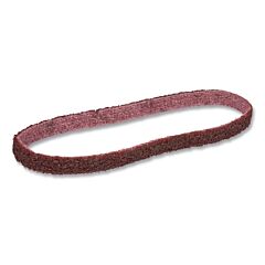 3M 048011-15919 Surface Conditioning Low Stretch Belt, 0.5 In W, 18 In L, Medium, Maroon
