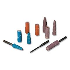 3M 051115-32898 A/O Straight Cartridge Roll, 0.312 In W, 1.5 In L, 80 Grit