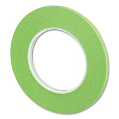 3M 051131-26344 233+ Performance Masking Tape, 0.25 In W, 60 Yd L, Crepe Paper