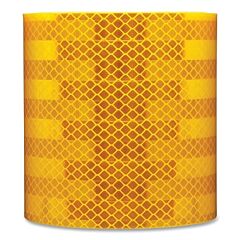 3M 051135-33995 Diamond Grade Conspicuity Marking 983 Series, Yellow, 4 In W, 50 Yd L