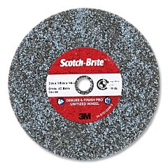 3M 068060-65913 Deburr And Finish Pro Unitized Wheel, 3 In Dia X 1/4 In Ah X 1/8 In Thick, Extra Coarse+, 18100 Rpm, Precision Shaped Ceramic