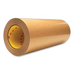 3M 021200-12755 Adhesive Transfer Tape 465, 12 In W X 60 Yd L, 2 Mil Thick, Clear