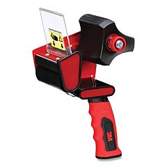 3M 051111-91589 Box Sealing Tape Dispenser, Hr83, 3 In W, Red