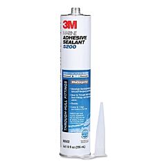 3M 051135-06502 Marine Adhesive Sealant, 5200, 295 Ml, Cartridge, Mahogany