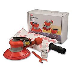 3M 051141-20208 Self-Generated Vacuum Random Orbital Sander, 6 In Dia, 5/16 In Orbit, 12000 Rpm
