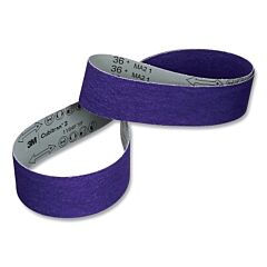 3M 068060-66601 Cubitron 3 Cloth Belt 1184F, 2 In W X 90 In L, 36+ Grit, Film-Lok, Single-Flex