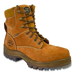 Oliver By Honeywell 45633C-Brn-080 45 Series Composite Toe Safety Boots, Size 8, 7 In H, Leather, Rubber, Wheat
