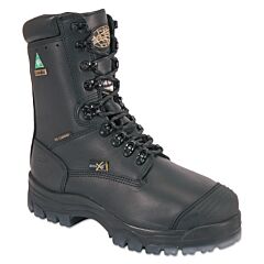 Oliver By Honeywell 45680C-Blk-150 45 Series Leather 8 In Thermal Lace-Up Composite Toe Boots, Size 15, Black