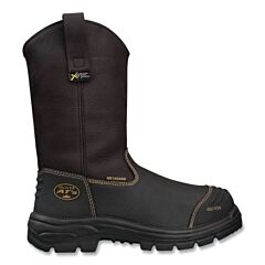 Oliver By Honeywell 65493S-Brn-095 65 Series 10 In Steel Toe Rigger Boot, Size 9.5, Leather, Brown