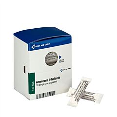 First Aid Only Fae-7025 Sc Refill Ammonia Inhalants, 10/Box