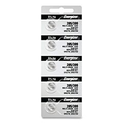 Energizer 395-399Tz Button Cell, Silver Oxide, Size 395/399, 1.5 V