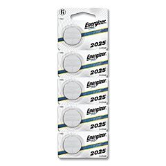 Energizer Ecrn2025 2025 Coin Battery, Lithium Coin, 0.787 In, 3 V Dc
