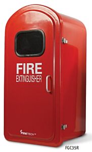 Brooks Fgc35 Fiberglass Fire Extinguisher Cabinet, 36 1/4"H X 19 3/8"W X 13 1/2"D