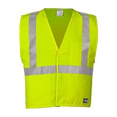 Kishigo F442 Class 2 Fr Arc Vest, Lime, Size 3X-Large