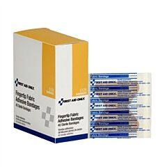 First Aid Only G126 Fabric Fingertip Bandages, 40/Box