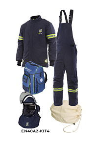 Enespro En40A2-Kit4 Airlite Ascend 40 Cal Kit, Fan Hood And Premium Backpack, Navy