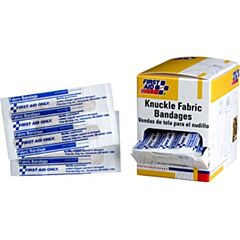 First Aid Only H125 Fabric Knuckle Bandages, 100/Box