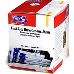First Aid Only H343 First Aid Burn Cream, 144/Box