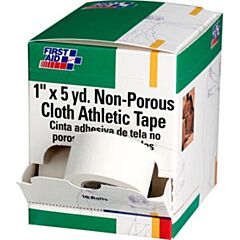 First Aid Only H638 1" X 5 Yd. Cloth Athletic First Aid Tape, 10/Box